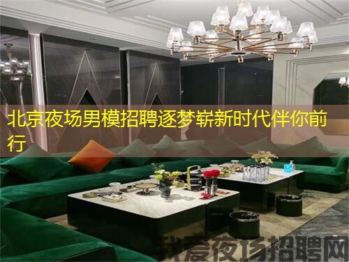北京夜场男模招聘逐梦崭新时代伴你前行