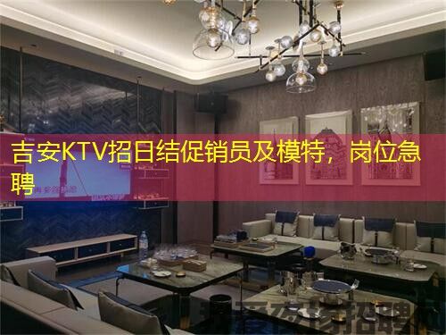 吉安KTV招日结促销员及模特，岗位急聘