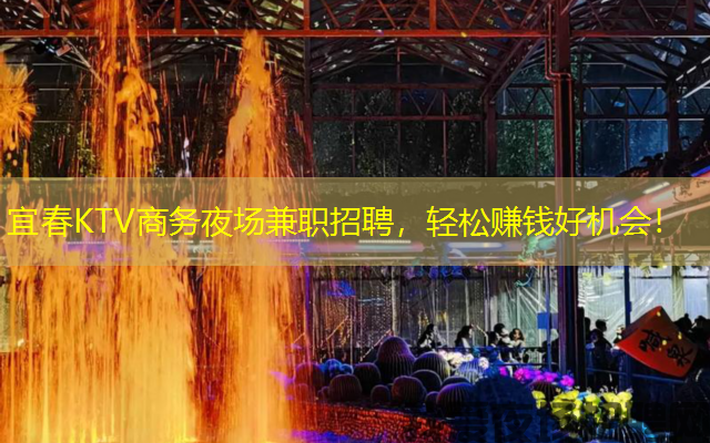 宜春KTV商务夜场兼职招聘，轻松赚钱好机会！