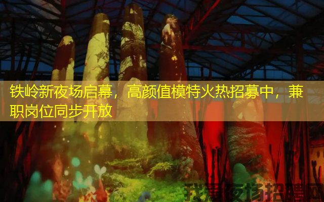 铁岭新夜场启幕，高颜值模特火热招募中，兼职岗位同步开放