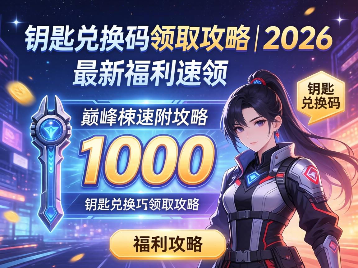 巅峰极速 1000 钥匙兑换码领取攻略