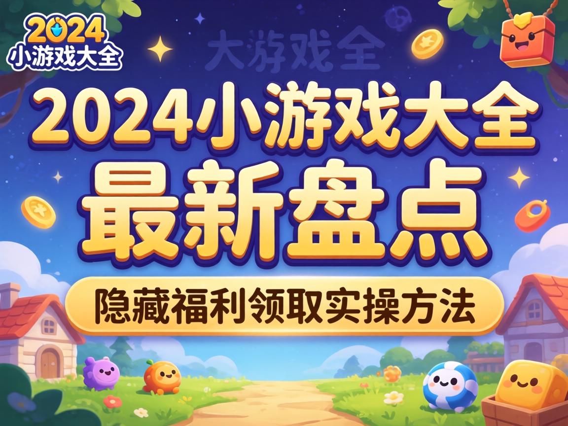 2024小游戏大全最新盘点 附隐藏福利领取实操方法 2024小游戏大全最新盘点 附隐藏福利领取实操方法