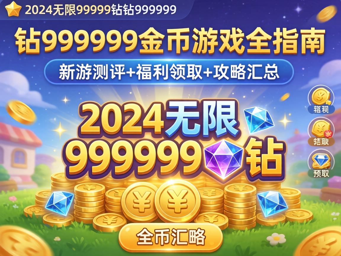 2024无限99999钻999999金币游戏全指南