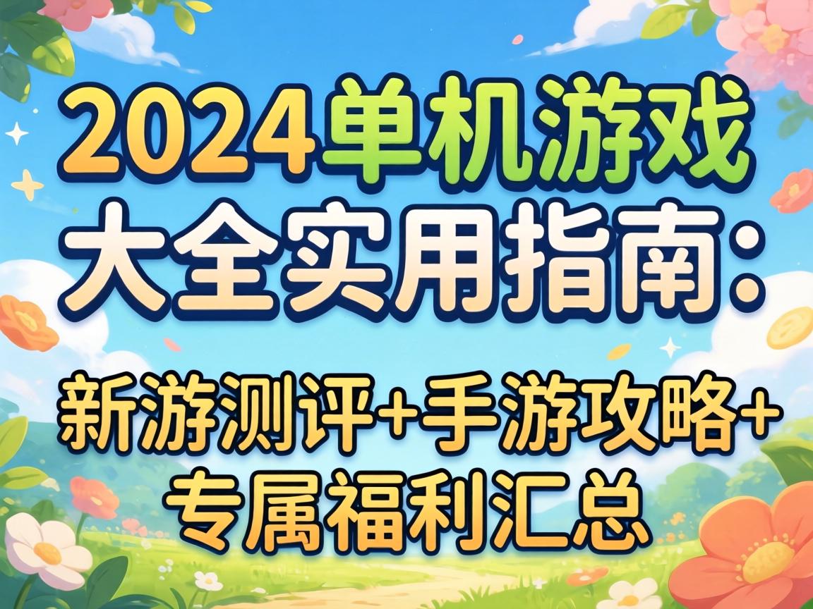 2024单机游戏大全实用指南:新游测评+手游攻略+专属福利汇总 2024单机游戏大全实用指南